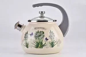 Чайник со свистком Laurel эмалированный 2.5 л Hyacinth (L92711)