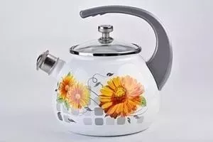Чайник Laurel эмалированный 2.5 л Life in flowers (L92711LiF)