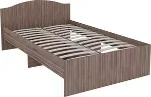 Кровать Комфорт S Камелия 1200 шимо темный