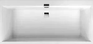 Квариловая ванна Villeroy Boch Squaro Edge 12 190x90 см белая с ножками (UBQ190SQE2DV-01)