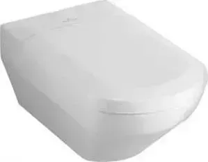Унитаз подвесной Villeroy Boch Sentique Plus с сиденьем микролифт, белый альпин (5622 10R1, 98M8S101)
