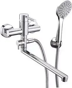 Смеситель для ванны Wasserkraft Main 4100 с длинным изливом (4102L)