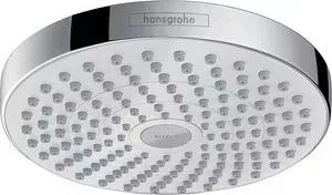 Верхний душ Hansgrohe Croma Select S EcoSmart 180 2jet, белый/хром (26523400)