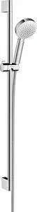 Душевой гарнитур Hansgrohe Crometta 100 1jet 90 см, белый/хром (26658400)
