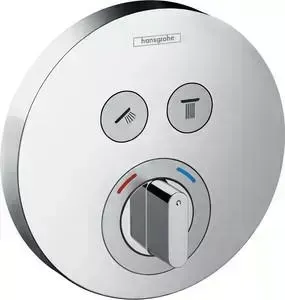 Смеситель для ванны Hansgrohe ShowerSelect S на два выхода, механизма 01800180, хром (15748000)