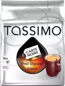 Кофе в капсулах TASSIMO Карт Нуар Петит Дежене Интенс 136гр