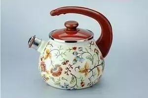 Чайник Idilia эмалированный 2.5 л Майолика (I2711)