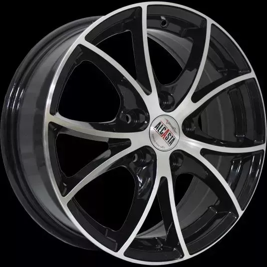 Диск автомобильный ALCASTA M07 6X14/5X100 ET38 D57.1 BKF