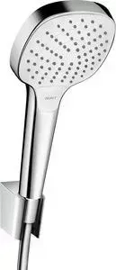 Душевой набор Hansgrohe Croma Select E Vario, белый/хром (26425400)