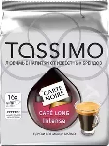 Кофе в капсулах TASSIMO Карт Нуар Кафе Лонг Интенс 128гр