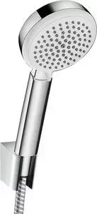 Душевой набор Hansgrohe Crometta 100 Vario Porter, белый/хром (26667400)