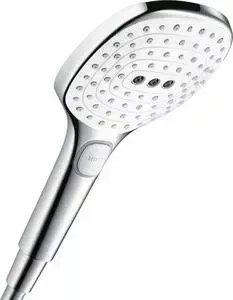 Ручной душ Hansgrohe Raindance Select E EcoSmart 120 Air 3jet, белый/хром (26521400)