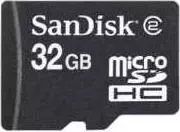 SD карта SANDISK microSDHC Card 32GB Class 2 (SDSDQM-032G-B35)