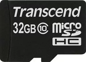 SD карта TRANSCEND microSDHC 32Gb Class 10 (TS32GUSDC10)