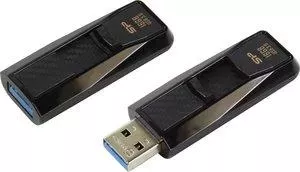 Флеш-накопитель SILICON POWER 16GB USB 3.0 Blaze B50 Black Carbon (SP016GBUF3B50V1K)