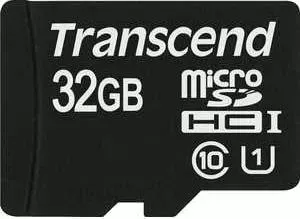 SD карта TRANSCEND microSDHC 32Gb Class 10 UHS-1 (TS32GUSDCU1)