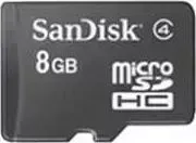 SD карта SANDISK microSDHC 8Gb Class 4 (SDSDQM-008G-B35)