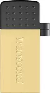 Флеш-накопитель TRANSCEND 32GB JetFlash 380 USB 2.0 металл золото (TS32GJF380G)