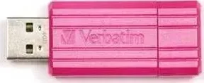Флеш-накопитель VERBATIM 8GB PinStripe Розовый (47397)
