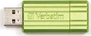 Флеш-накопитель VERBATIM 8GB PinStripe Зеленый (47396)