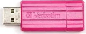 Флеш-накопитель VERBATIM 16GB PinStripe Розовый (49067)