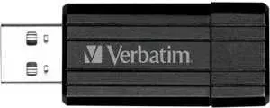 Флеш-накопитель VERBATIM 32GB PinStripe Черный (49064)