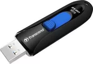 Флеш-накопитель TRANSCEND 8GB JetFlash 790 USB 3.0 Черный/Синий (TS8GJF790K)