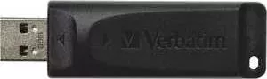Флеш-накопитель VERBATIM 16GB Slider USB 2.0 Черный (98696)