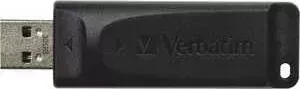 Флеш-накопитель VERBATIM 32GB Slider USB 2.0 Черный (98697)