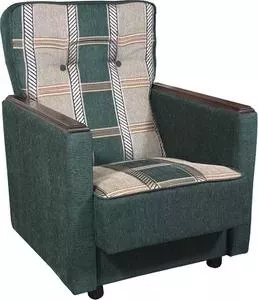 Кресло Шарм-Дизайн Классика Д шенилл зеленый