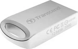 Флеш-накопитель TRANSCEND 16GB JetFlash 510 USB 2.0 металл серебро (TS16GJF510S)