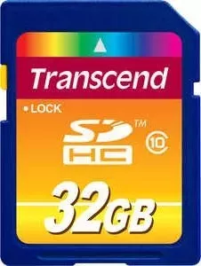 Карта памяти TRANSCEND SD 32GB SDHC Class 10 (TS32GSDHC10)