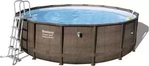 Бассейн каркасный BESTWAY Power Steel Deluxe 488x122 см 19480 л (56666)