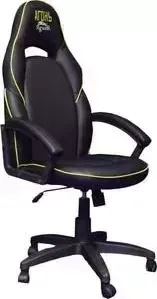 Кресло офисное Агонь для для геймеров Jaguar black/yellow