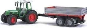 Трактор Bruder Fendt 209 S с прицепом 02-104