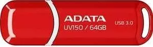 Флеш-накопитель A-DATA 64GBUV150 USB 3.0 Красный (AUV150-64G-RRD)