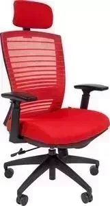 Кресло офисное CHAIRMAN СН 285 красный