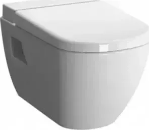 Унитаз подвесной VITRA D-Light Rim-Ex с сиденьем микролифт (5911B003-1086, 104-003-009)