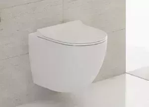 Унитаз подвесной VITRA Sento Rim-Ex с сиденьем микролифт (7748B003-0075, 100-003-009)