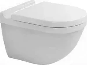 Унитаз подвесной Duravit Starck 3 WonderGliss с сиденьем микролифт (22250900001, 0063890000)