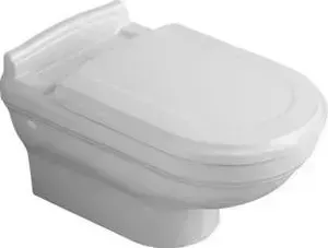 Унитаз подвесной Villeroy Boch Hommage с сиденьем микролифт, ярко-белый (6661 B0R2, 8809S6R1)