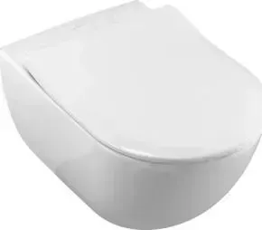 Унитаз подвесной Villeroy Boch Subway с сиденьем микролифт, белый альпин (6600 1001, 9M65 S101)