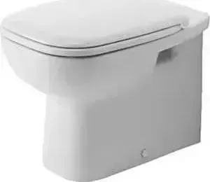Унитаз приставной Duravit D-Code с сиденьем микролифт (21150900002, 0067390000)