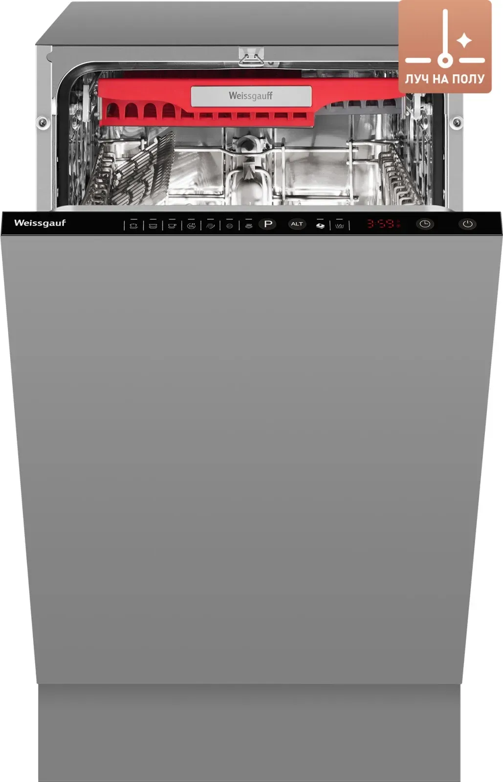 Посудомоечная машина встраиваемая WEISSGAUFF BDW 4536 D Infolight