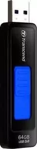 Флеш-накопитель TRANSCEND 64GB JetFlash 760 Черный/ Синий (TS64GJF760)