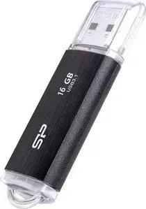 Флеш-накопитель SILICON POWER 16GB USB 3.0 Blaze B02 Black (SP016GBUF3B02V1K)