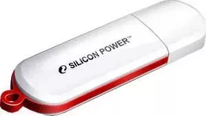 Флеш-накопитель SILICON POWER 64Gb LuxMini 320 Белый (SP064GBUF2320V1W)