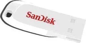 Флеш-накопитель SANDISK 16GB CZ50 Cruzer Blade White (SDCZ50C-016G-B35W)