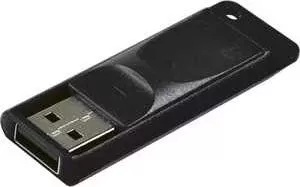 Флеш-накопитель VERBATIM 8GB Slider USB 2.0 Черный (98695)