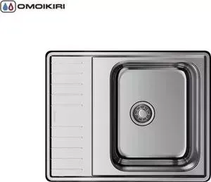 Мойка кухонная OMOIKIRI Sagami 63-IN-R, 630*500, нержавеющая сталь (4993551)